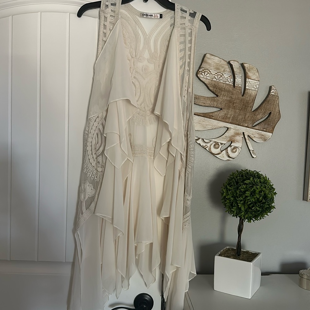 Origami Lace/Vest